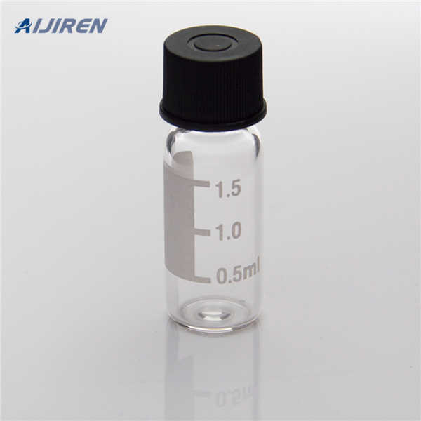 Wholesales Transparent Vial Sample With Inserts On Stock